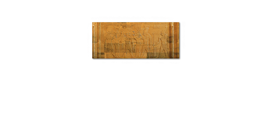 El cuadro moderno Egypt de 120x50cm