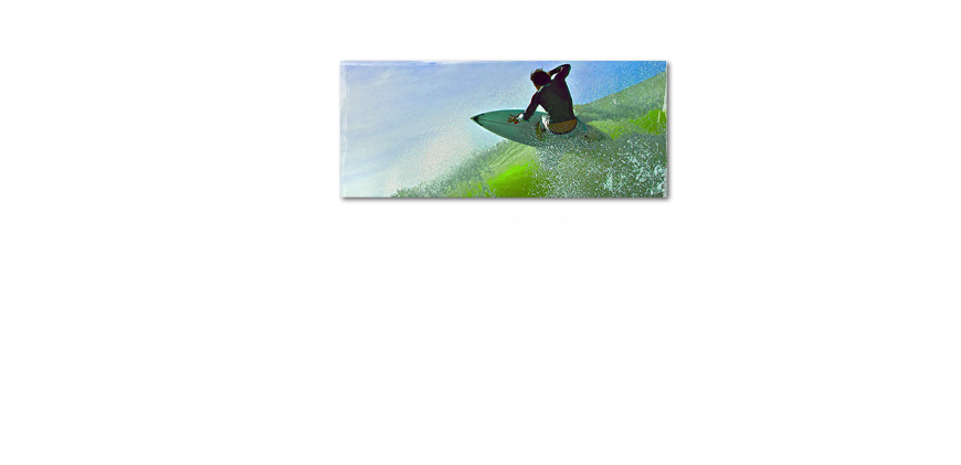 El cuadro moderno Surf de 120x50cm