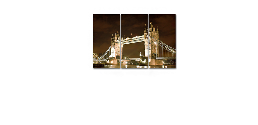 El cuadro moderno Tower Bridge 120x80cm