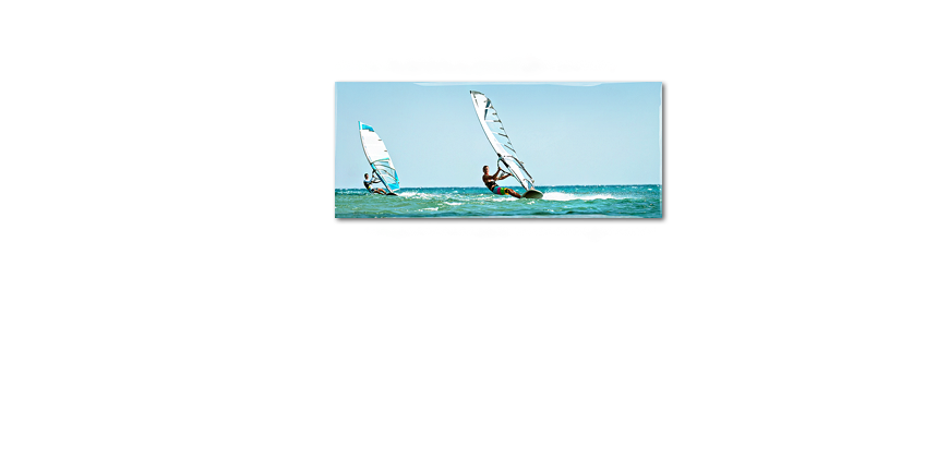 El cuadro moderno Wind Surf 120x50cm