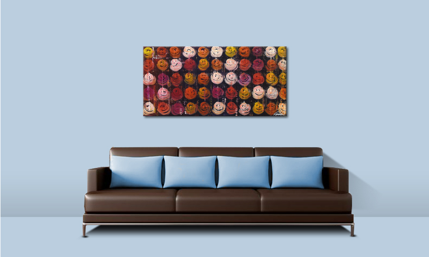 Roses for You 120x60cm Cuadro