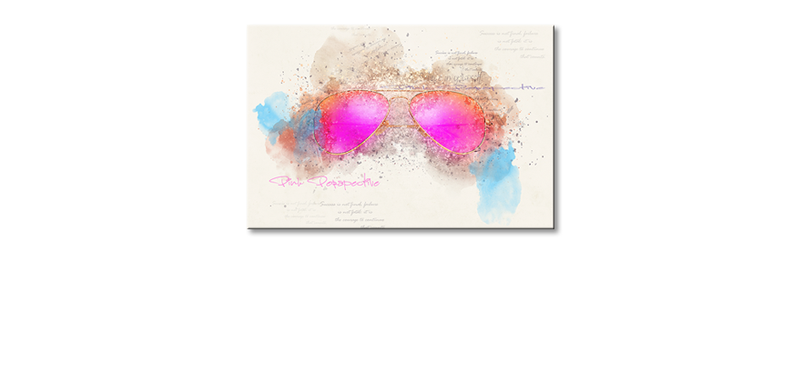 Decoración-moderna-Pink-Glasses
