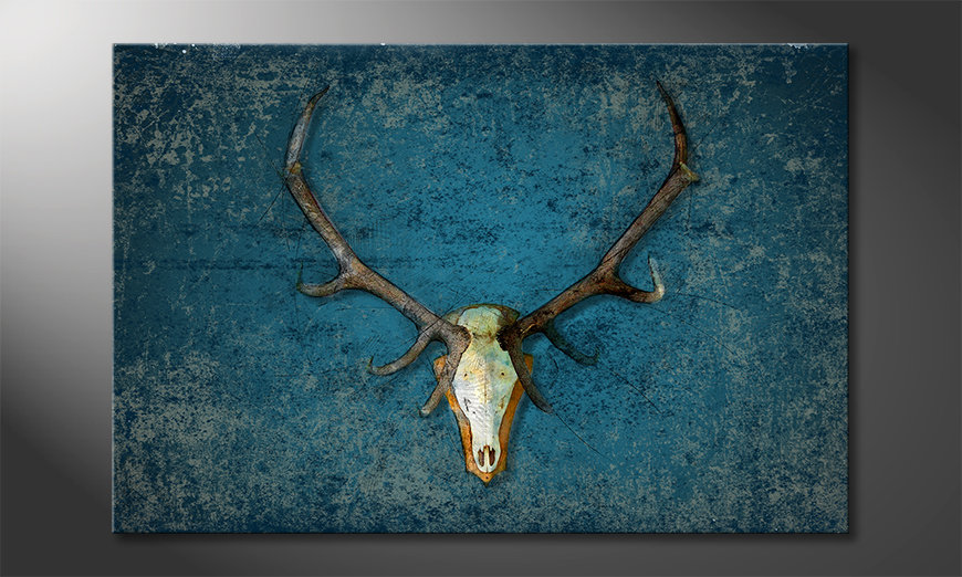 El-cuadro-Deer-Head