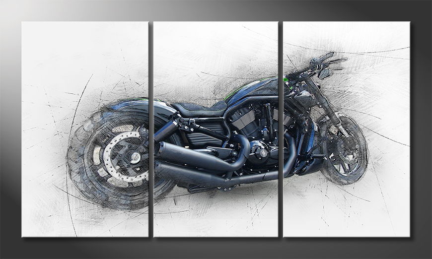 El-cuadro-Harley-Nr-6-180x100-cm