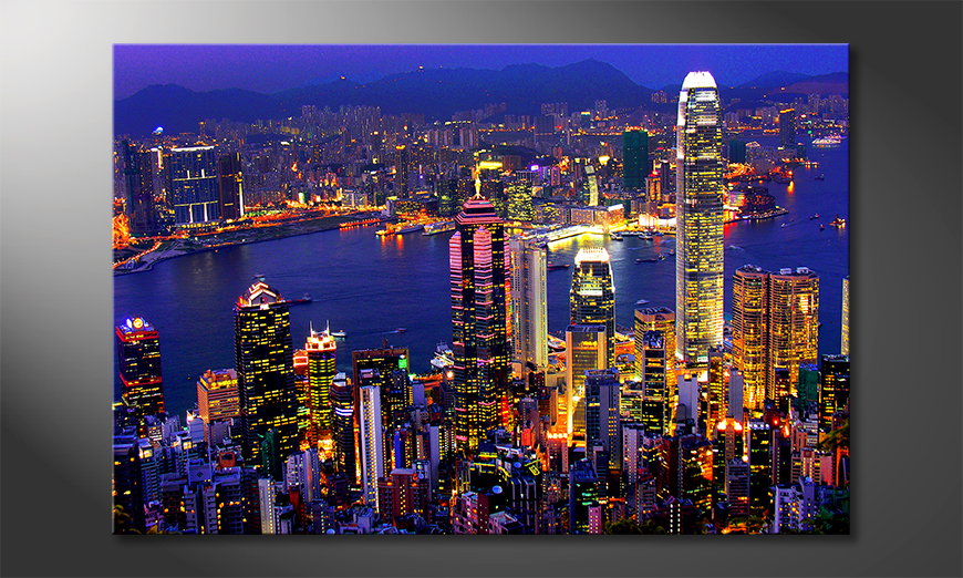 El-cuadro-Hongkong-View