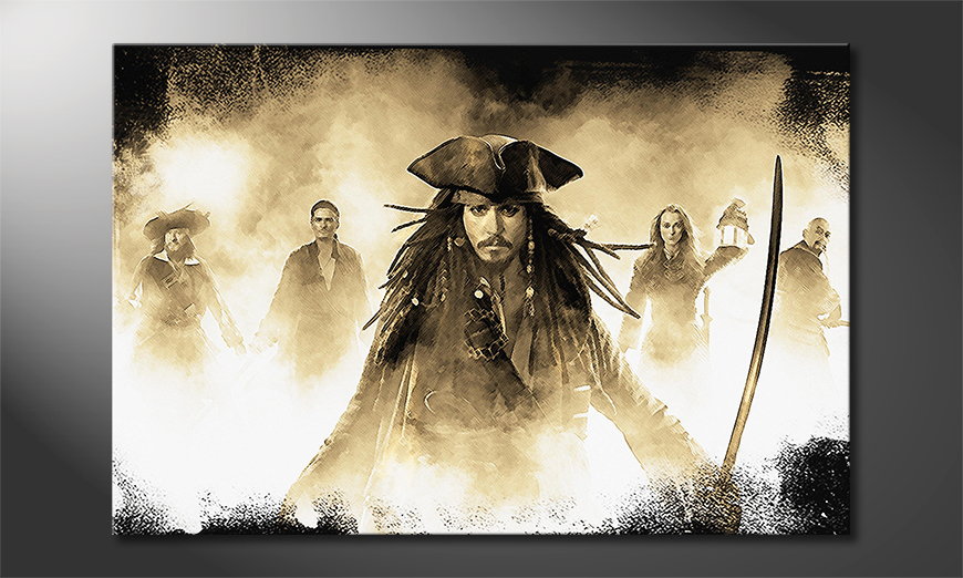 El cuadro Jack Sparrow