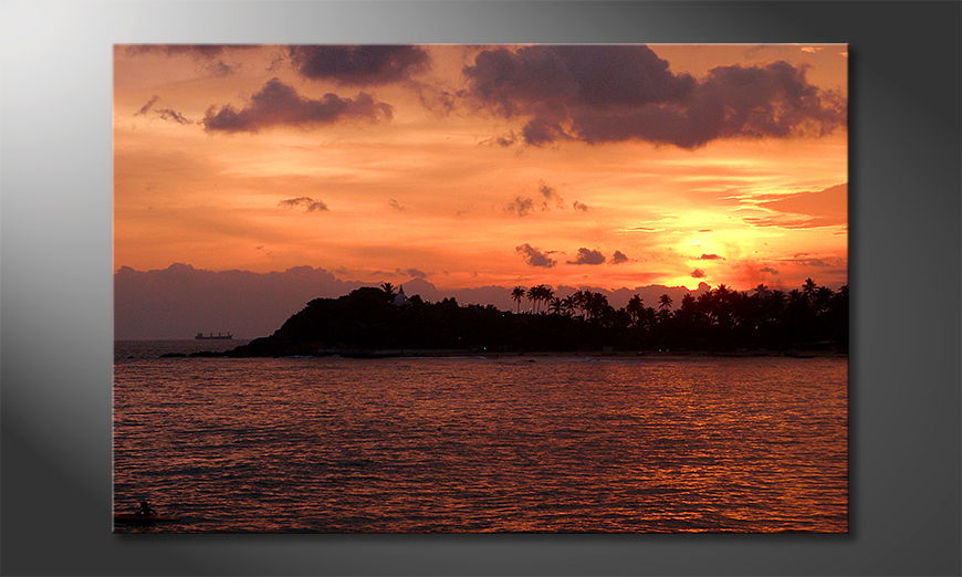 El-cuadro-Srilanka-sundown