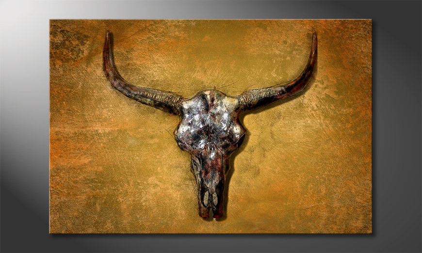 El-cuadro-Texas-Buffallo-60x40-cm