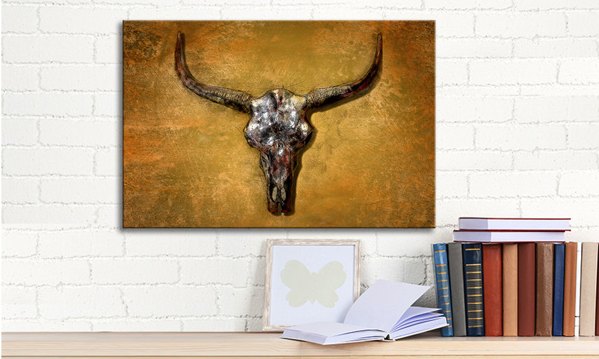 El cuadro Texas Buffallo 60x40 cm