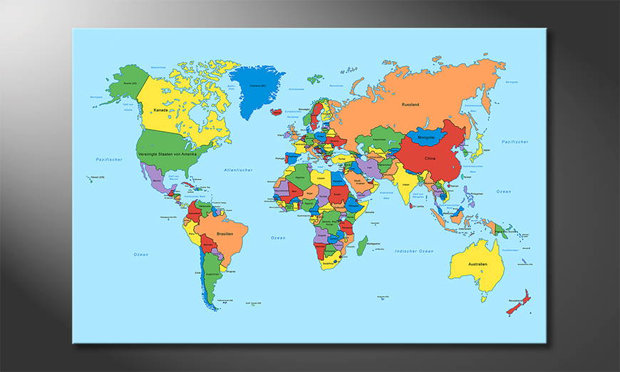 El-cuadro-Worldmap-Classic
