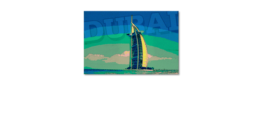 El-cuadro-impreso-Dubai