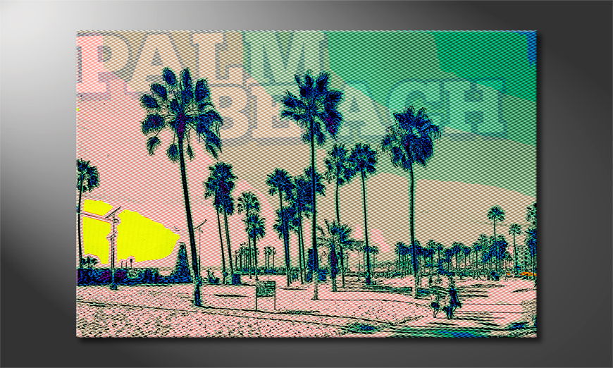 El-cuadro-impreso-Palm-Beach