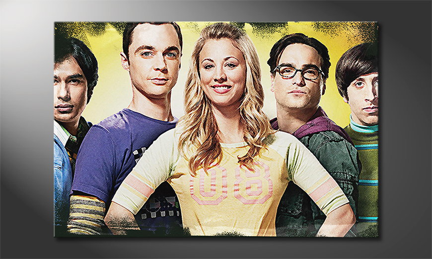 El-cuadro-impreso-The-Big-Bang-Theory