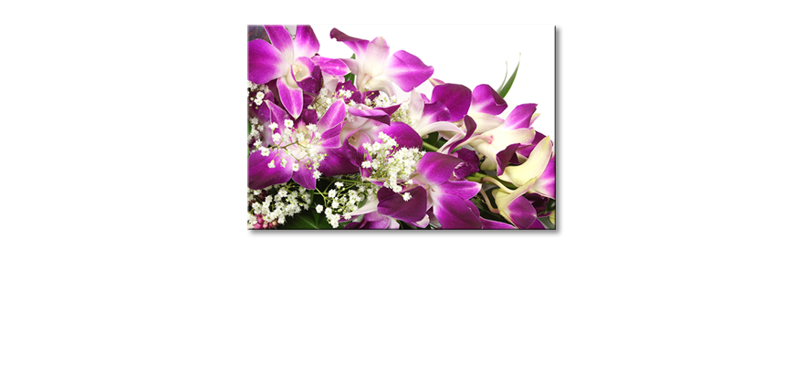 El-cuadro-impreso-sobre-lienzo-Orchid-Blossoms
