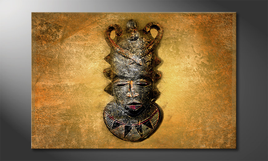 El-cuadro-moderno-African-Mask