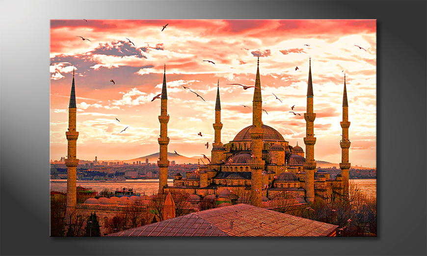 El-cuadro-moderno-Blue-Mosque-120x80cm