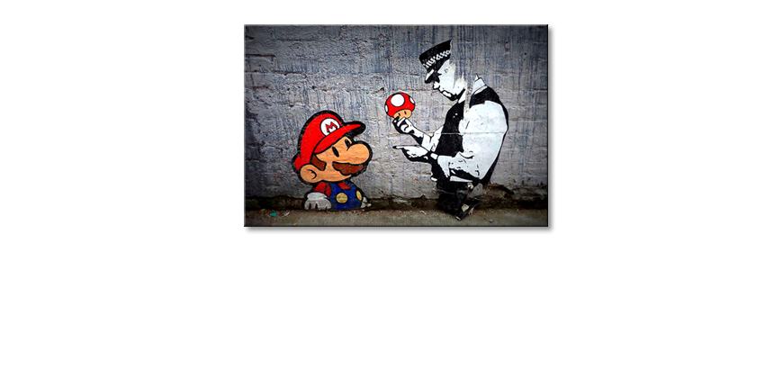 El-cuadro-moderno-Caught-Mario