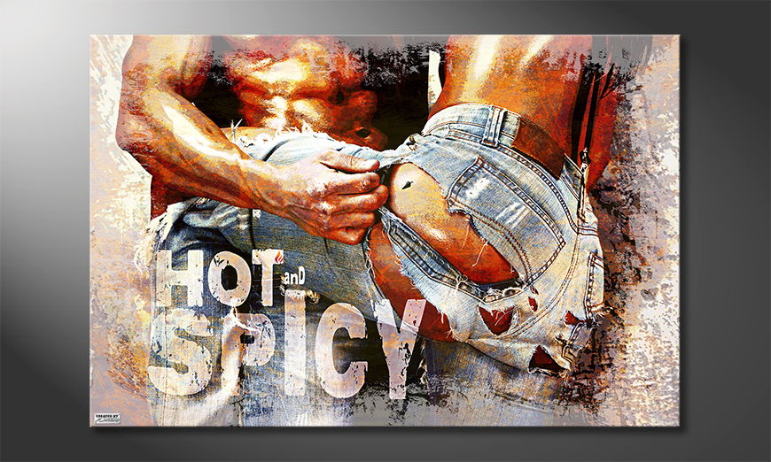 El cuadro moderno Hot and Spicy