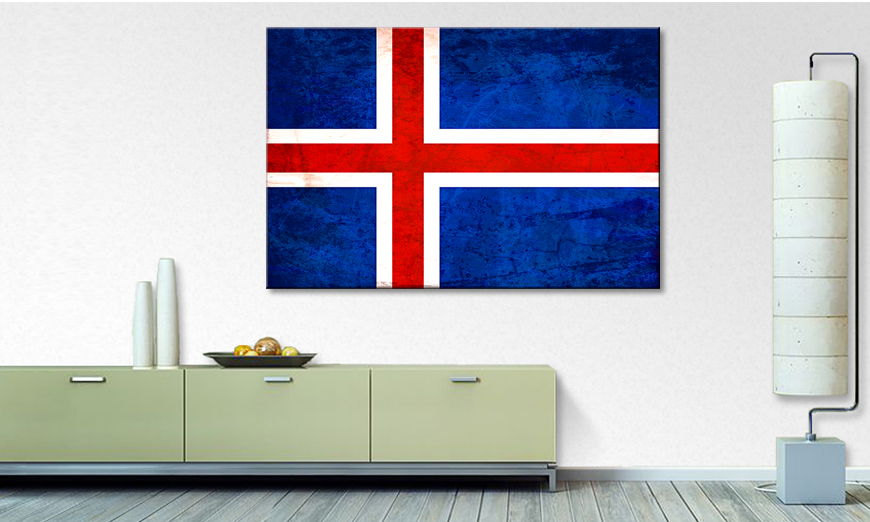 El cuadro moderno Islanda