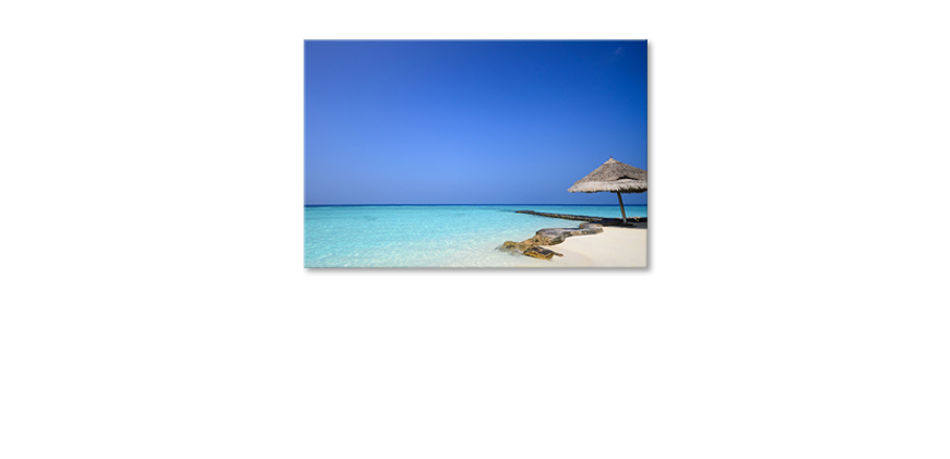 El-cuadro-moderno-Maledives-Beach