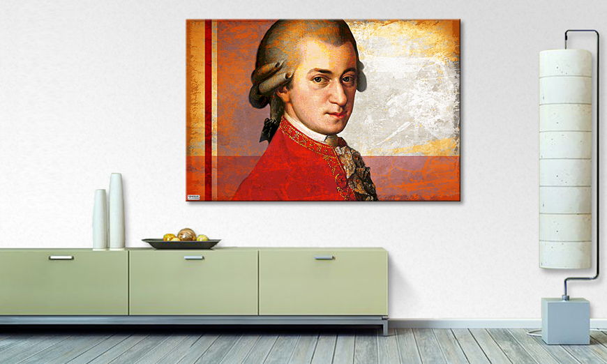 El cuadro moderno Mozart