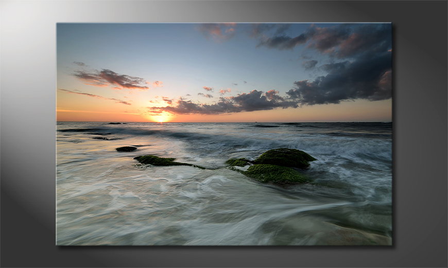 El-cuadro-moderno-Ocean-Sunset