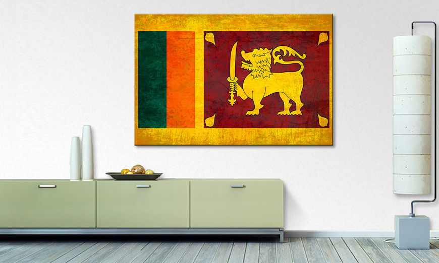 El cuadro moderno Sri Lanka
