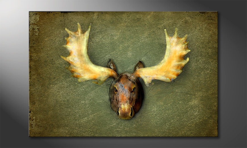 El cuadro moderno The Elk