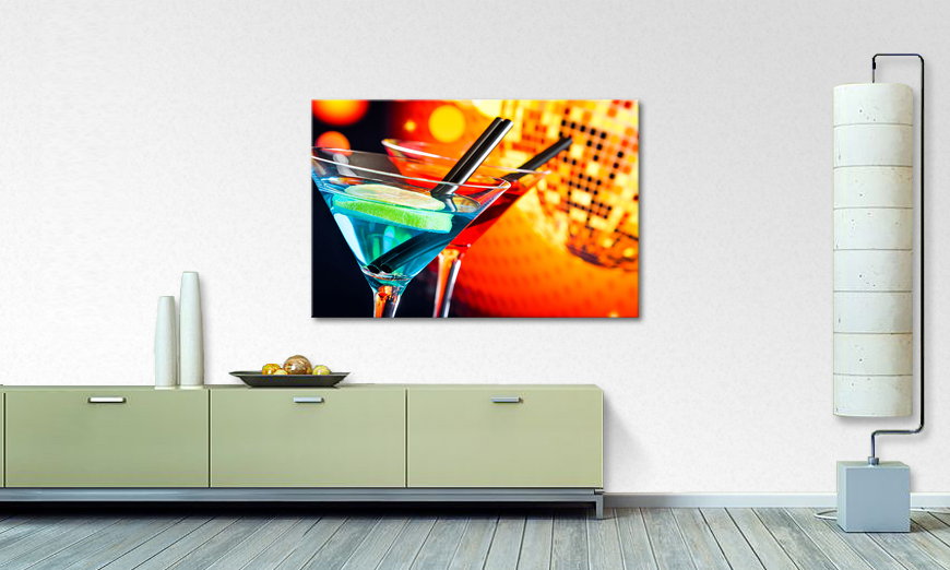 El cuadro moderno Two Cocktails