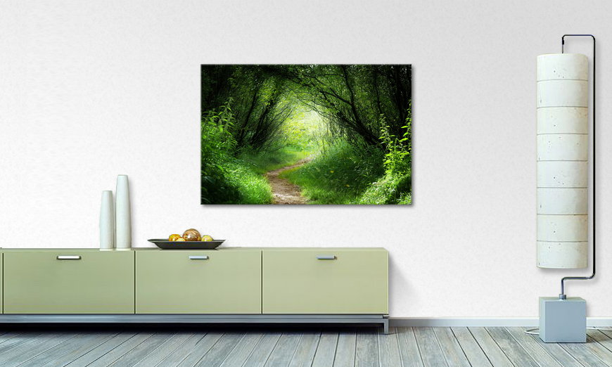 El cuadro moderno Way into the Forest
