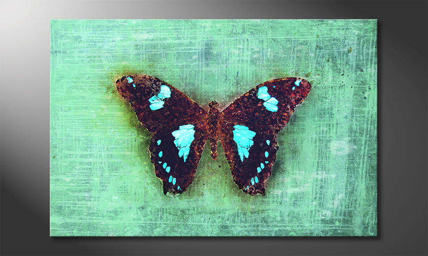 Impresión-de-arte-moderno-Gloomy-Butterfly