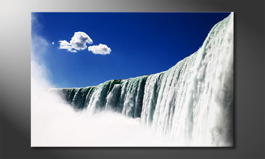 Impresión de arte moderno Niagara Falls