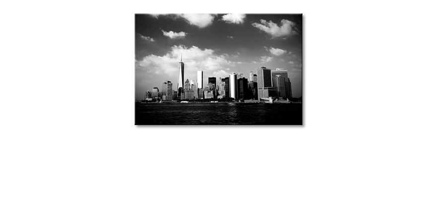 Impresión-de-la-lona-Manhattan-Skyscrapers