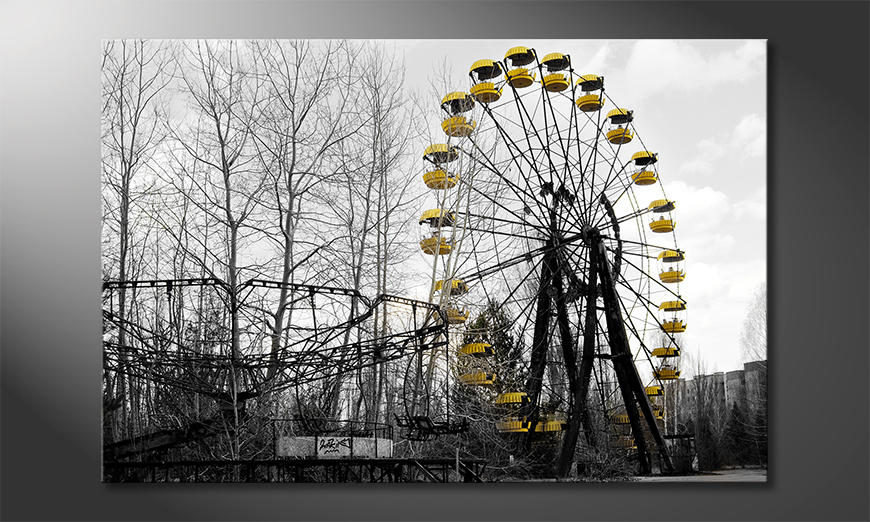 La cuadro impresa Ferris Wheel