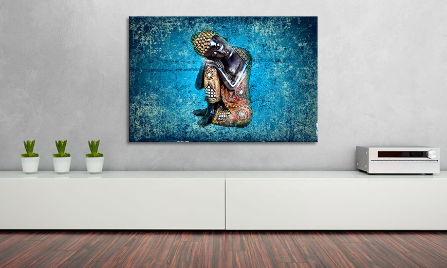 La cuadro impresa Sleeping Buddha 90x60 cm