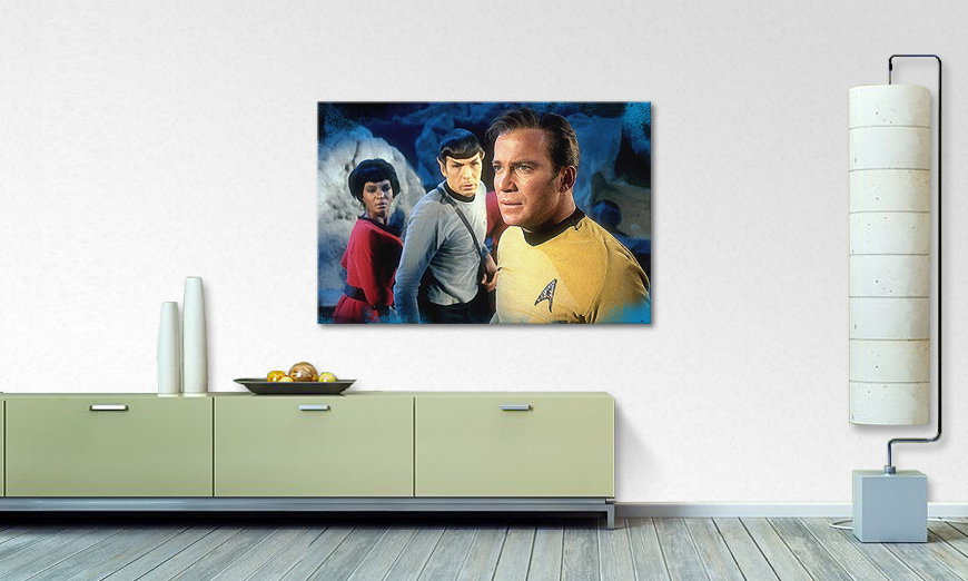 La cuadro impresa Star Trek 120x80 cm