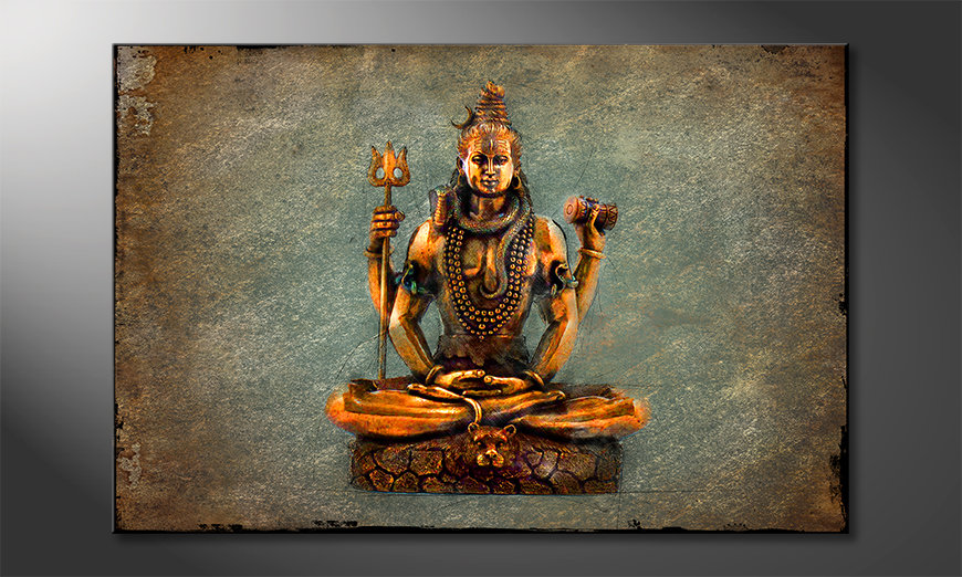 La pintura  exclusiva Lord Shiva