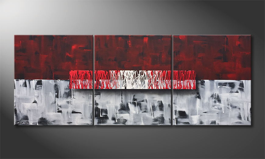 Arte moderno Clear Thought 180x70cm