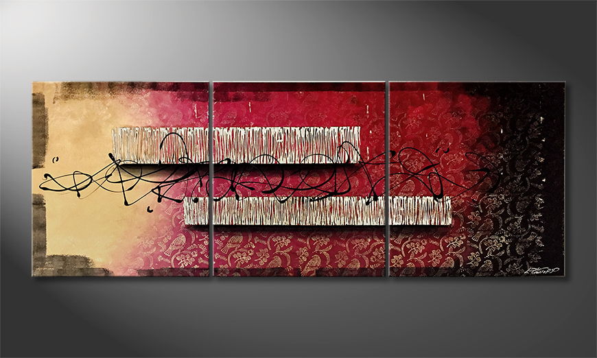Arte moderno Road To The End 210x80cm