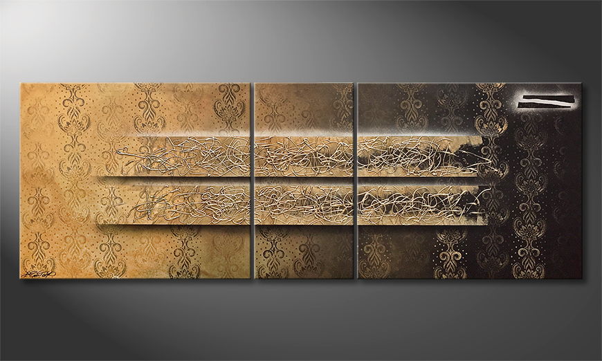 La bonita pintura Shinning Gold 220x80cm
