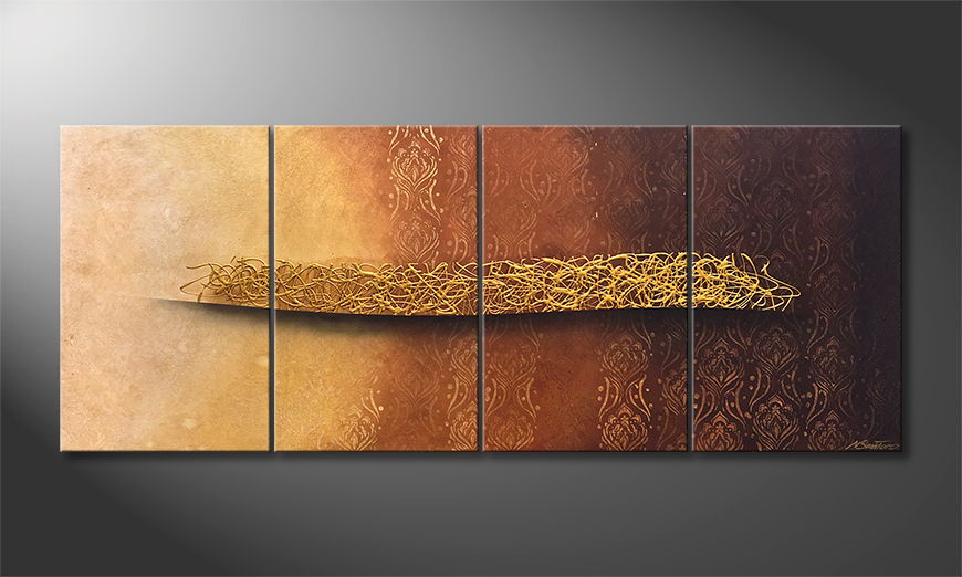 La pintura exclusiva Golden Whisper 200x80cm