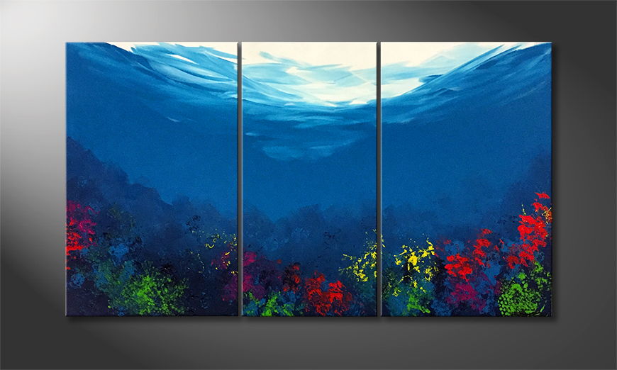 La pintura exclusiva Silent Waters 140x80cm